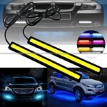 LED Daytime Running Lights COB DRL Fog Driving Lamp (2pc) 12V/DC