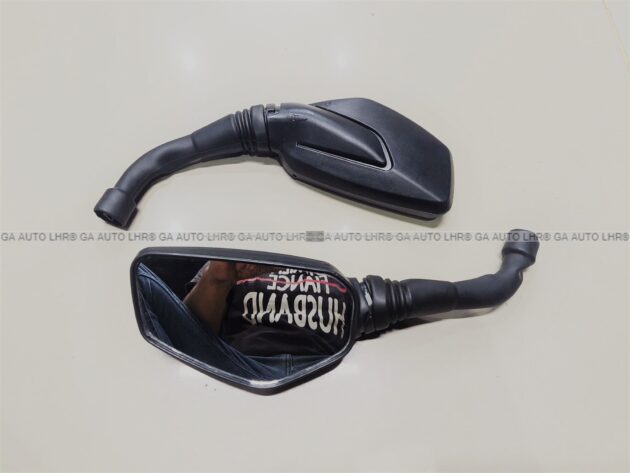 SIDE MIRROR FANCY NEW M0T0RCYCLE REAR VIEW MIRRORS (2PC) MZ200 YBR ALL MODELS AND CB150F - Image 5