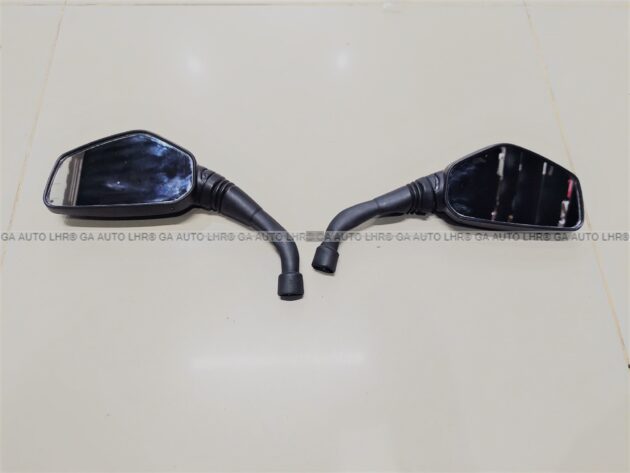 SIDE MIRROR FANCY NEW M0T0RCYCLE REAR VIEW MIRRORS (2PC) MZ200 YBR ALL MODELS AND CB150F - Image 3
