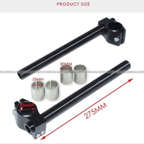 HANDLE CLIP ON 2PC HANDLE CNC - Black