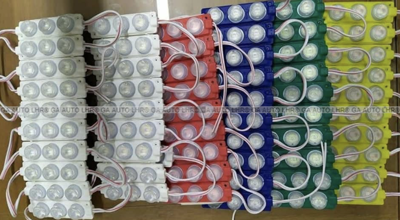 LED Module 3 Dot Light COB LED Capsule Light Waterproof DC 12V/3 Watt Car Bike Decoration 2PCS - Image 2