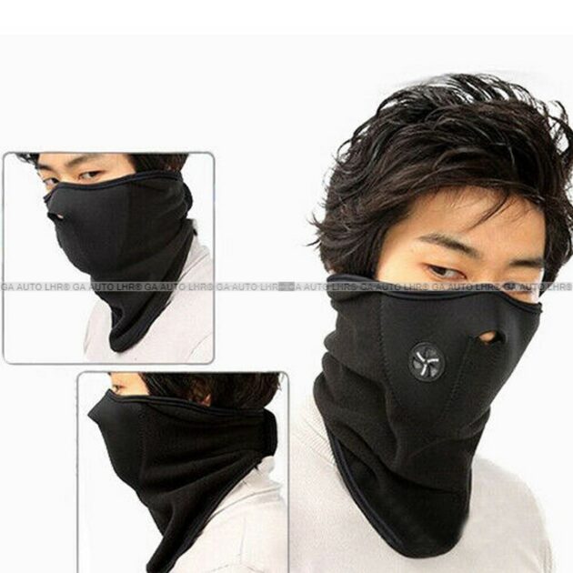 HALF FACE MASK BLUE - Image 2