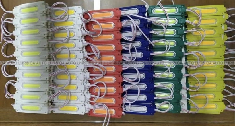 LED Module Light COB LED Capsule Light Waterproof DC 12V Car Bike Decoration 2PCS - Image 2