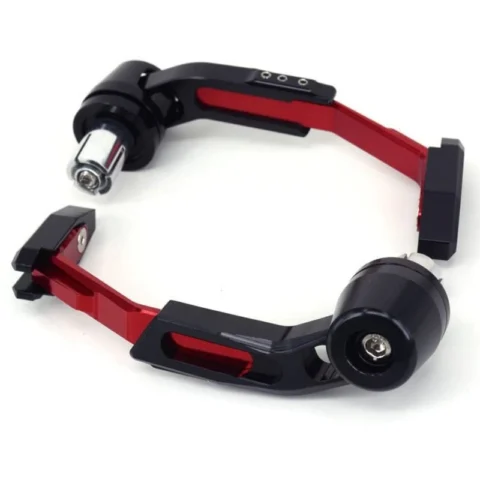 CNC LEVER PROTECTOR LEVER GUARD MOTORCYCLE BIKE - Red