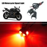 INDICATOR LED Mini LED Light Use as a Number Plate Screw For Bike Motorcycle SMALL  2PC