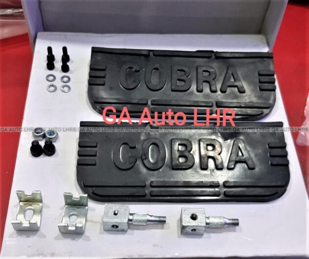 COBRA FOOTREST SET Footrest Plats YAMAHA YBR FAMILY LADIES FOOTREST2 - Image 2