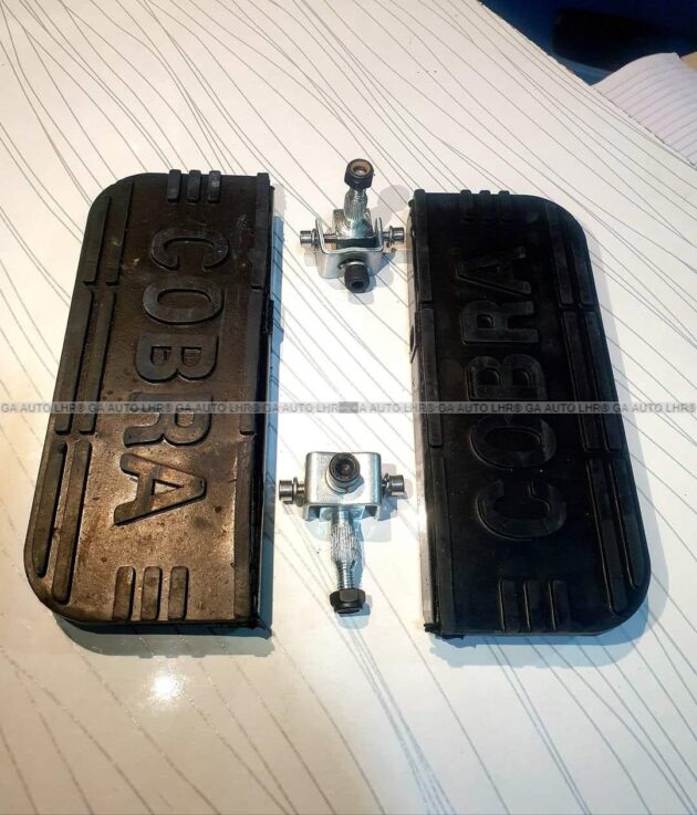 COBRA FOOTREST SET Footrest Plats YAMAHA YBR FAMILY LADIES FOOTREST2 - Image 5