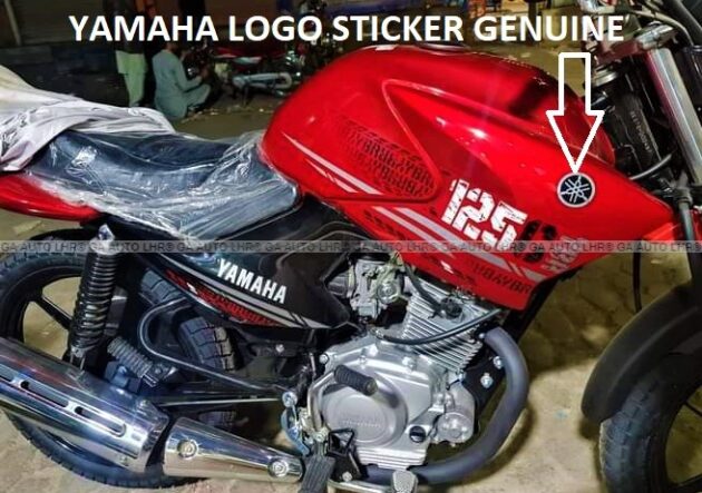 YAMAHA LOGO STICKER GENUINE