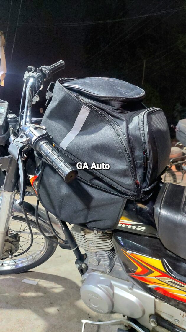 TANK BAG EXPANDABLE WITH MAGNET