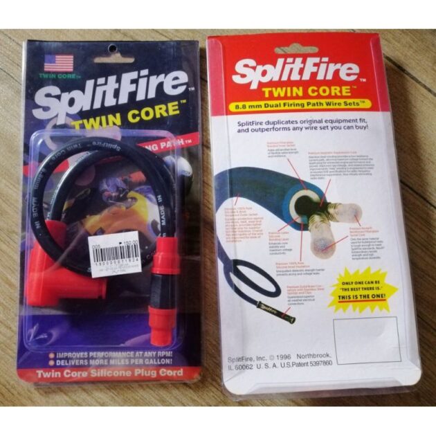 SPLITFIRE TWIN CORE  PERFORMANCE PLUG CABLE  IGNITION COIL WIRE