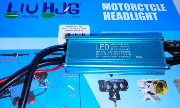 HJG D3 LIGHT Fog Light For Universal Bikes & Cars - White & Yellow Color With Wiring Harness On off Flash Modes - Image 9