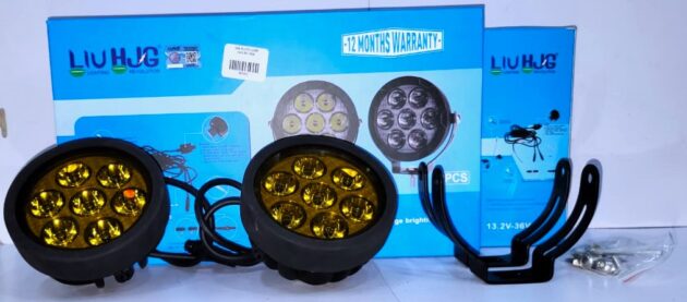 HJG HEAVY DUTY LIGHT 140W Fog Light For Universal Bikes & Cars With Complete Wiring Harness ( Brightness control and Flash modes) - Image 5