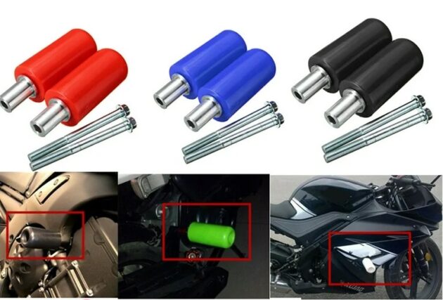 FRAME SLIDER CRASH PROTECTOR BIKE SAFETY RIDER PROTECTION GUARDS
