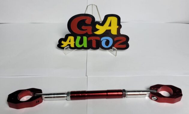 MOTORCYCLE HANDLE CROSS BAR EXTENSION BABY ROD AJUSTABLE CNC - Image 4