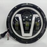 HEADLIGHT LED PANEL 7INCH  MOTORCYCLE CAR JEEP V SHAPE