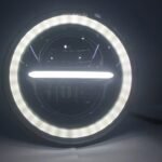 HEADLIGHT LED PANEL 7INCH MOTORCYCLE CAR JEEP