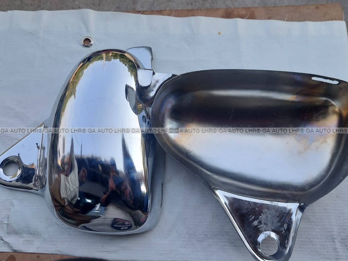 METAL SIDE COVERS CHROME ANDA TAPA 125 / 70cc - Image 2