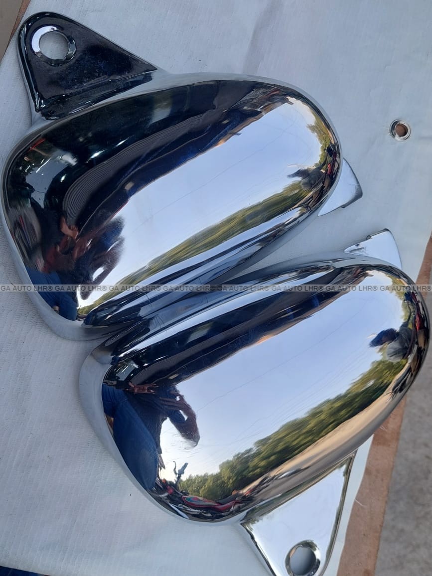 METAL SIDE COVERS CHROME ANDA TAPA 125 / 70cc