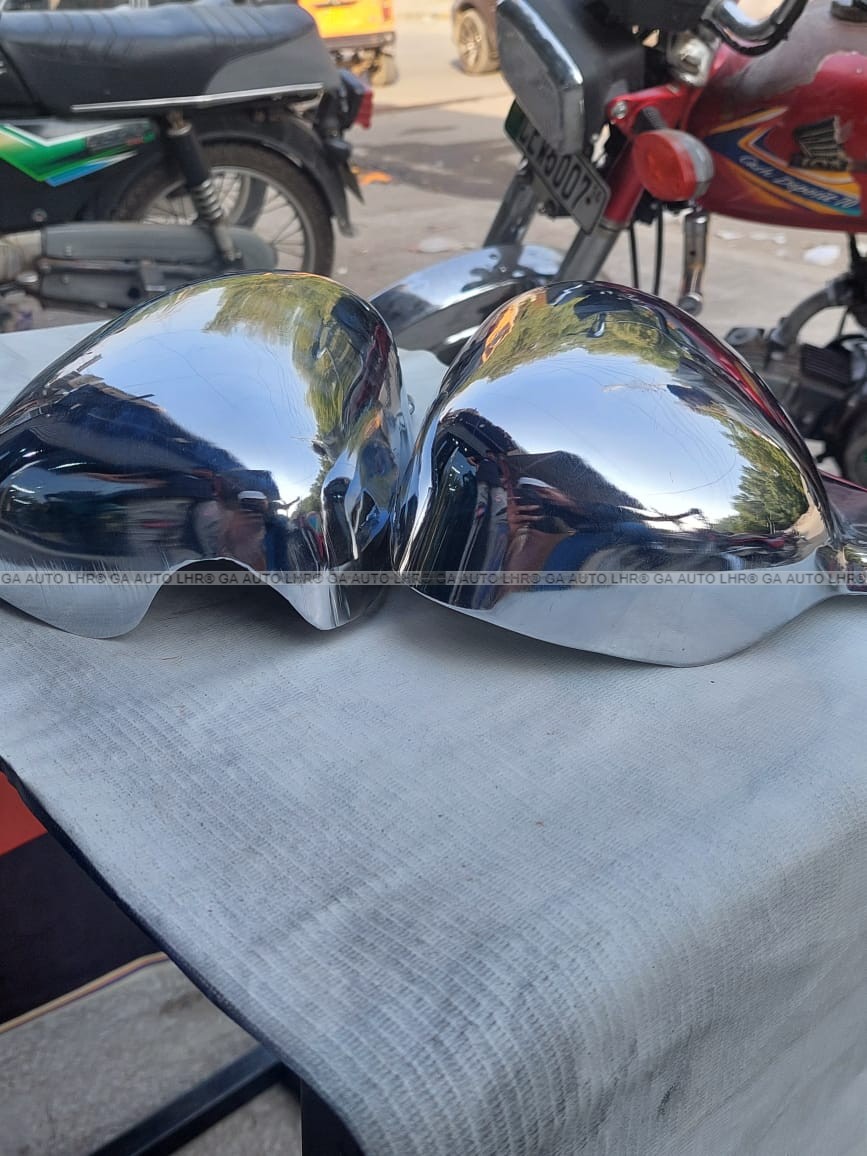 METAL SIDE COVERS CHROME ANDA TAPA 125 / 70cc - Image 3