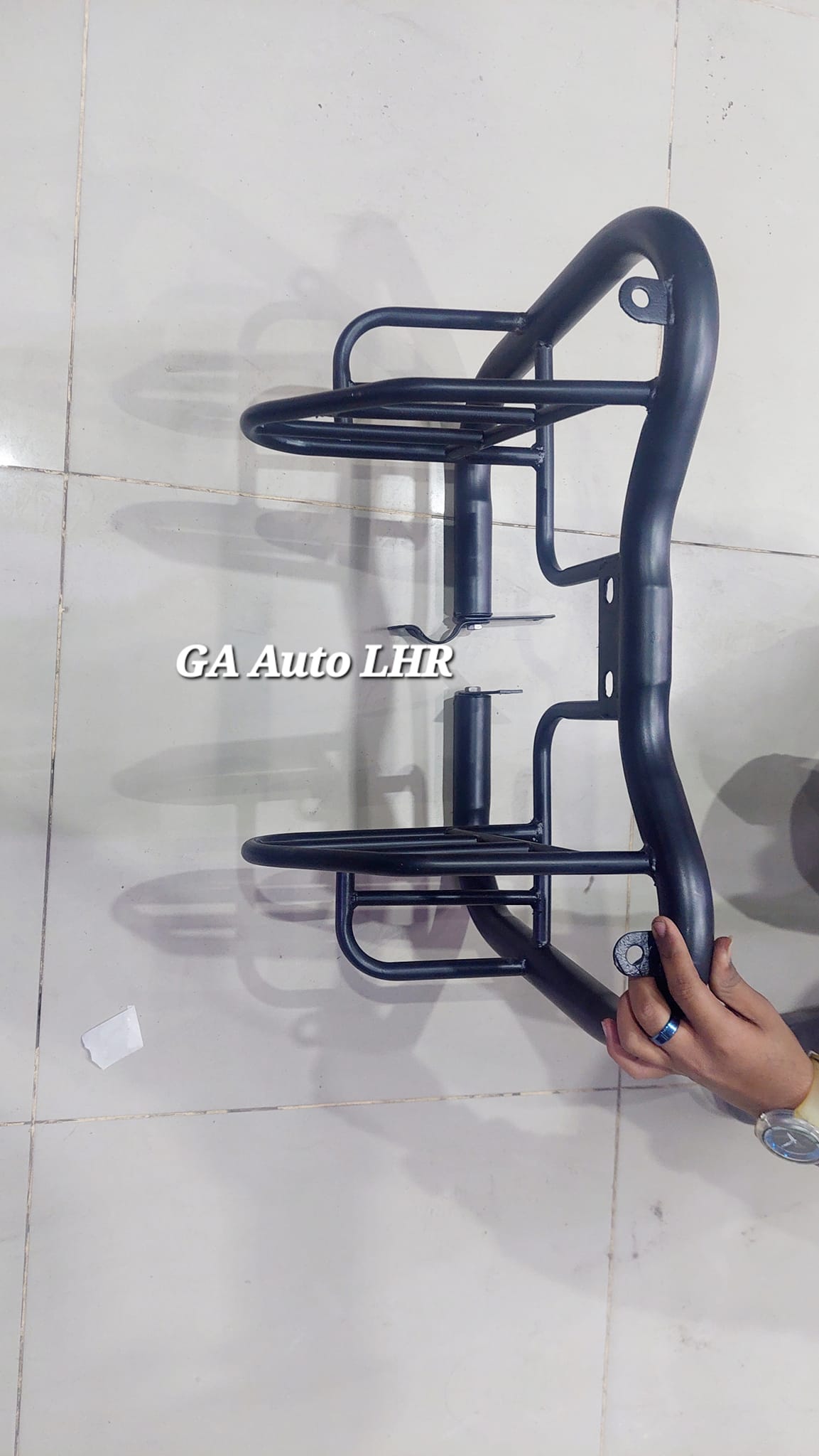 CRASH GUARD BIG WITH FOOTREST FOR CHILD FOR CG125, GS150, YBZ - Image 2