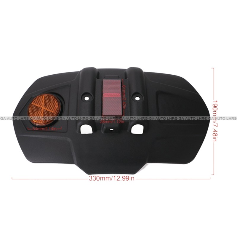 MUDGUARD REAR EXTERNAL CHINA Motorcycle Rear Fender Rear Wheel Splash Guard Mudguard Splash Guard With Bracket - Image 5