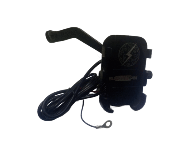 SOMUCHEPIN METAL MOBILE HOLDER SIDE MIRROR FITTING WITH CHARGER - Image 2