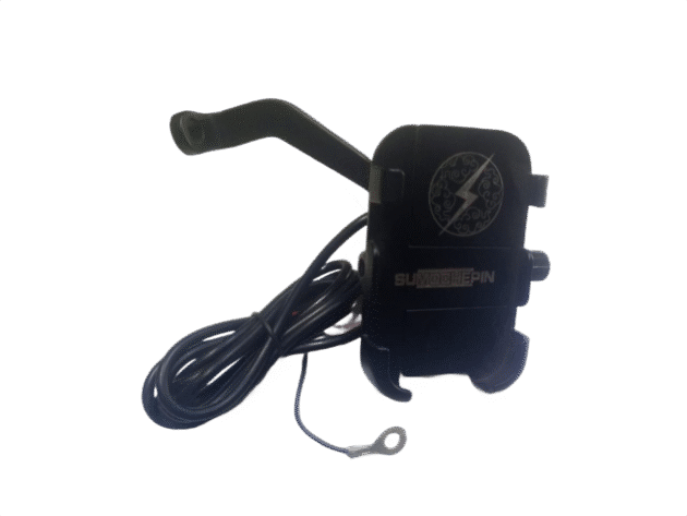 SOMUCHEPIN METAL MOBILE HOLDER SIDE MIRROR FITTING WITH CHARGER - Image 3