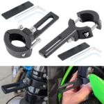 SMALL SIZE  Mounting Clamps  Fork Clamps Universal Clamps For Fog Lights Universal ( Pack Of 1 Set, 2pc)