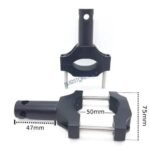 HJG  Mounting Clamps Leg Guard Fork Clamps For Fog Lights Universal ( Pack Of 1 Set, 2pc)