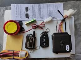 CK 2 Way Security Alarm Alarm System Motorcycle With Vibration Remote - Image 3